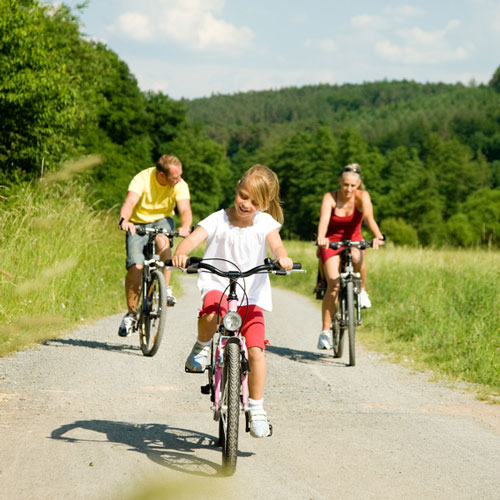 Fahrrad-/Wanderwege entwickeln